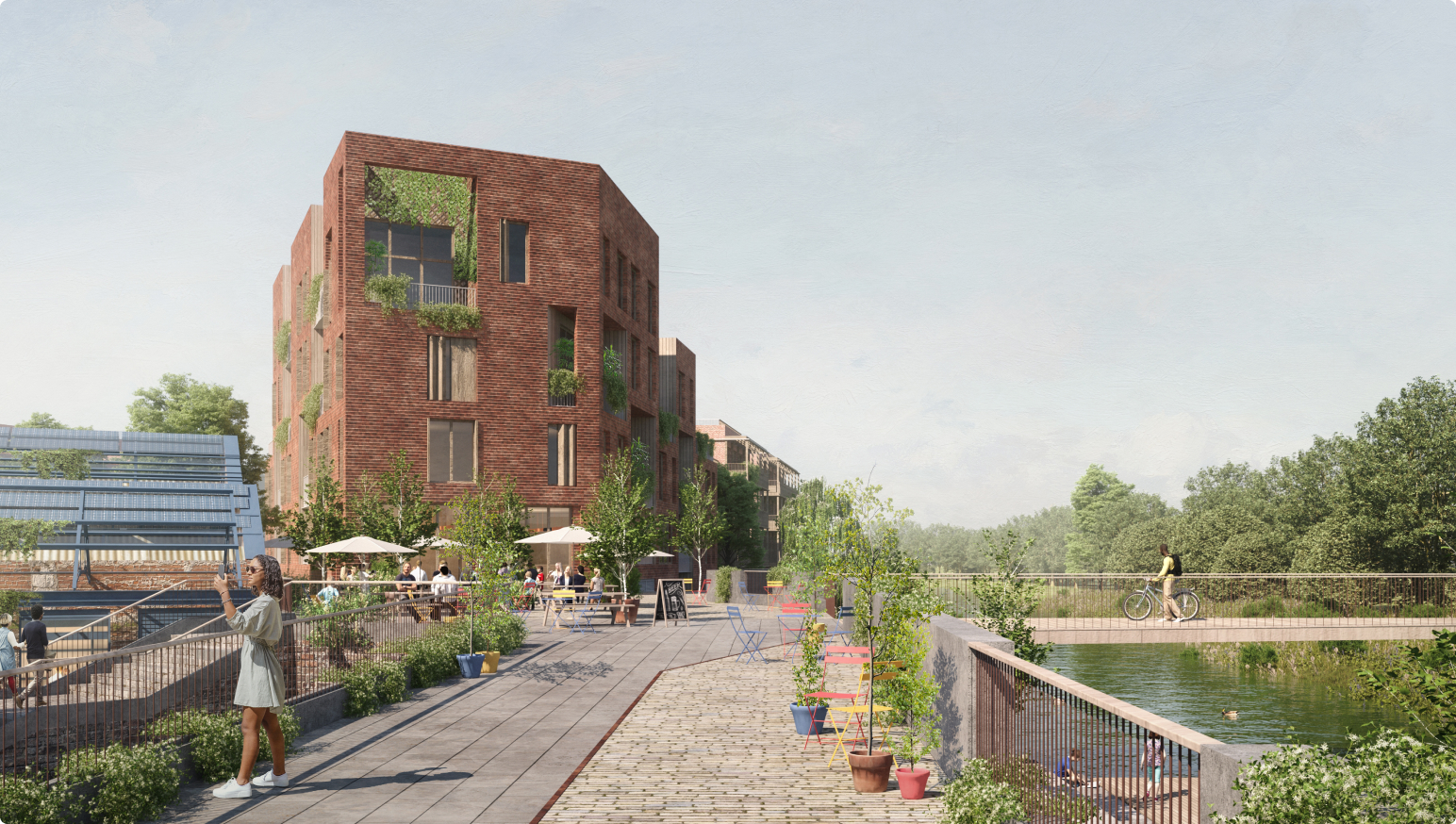 A place to sit by the Ouse: The Phoenix to create lively new riverfront in Lewes.
